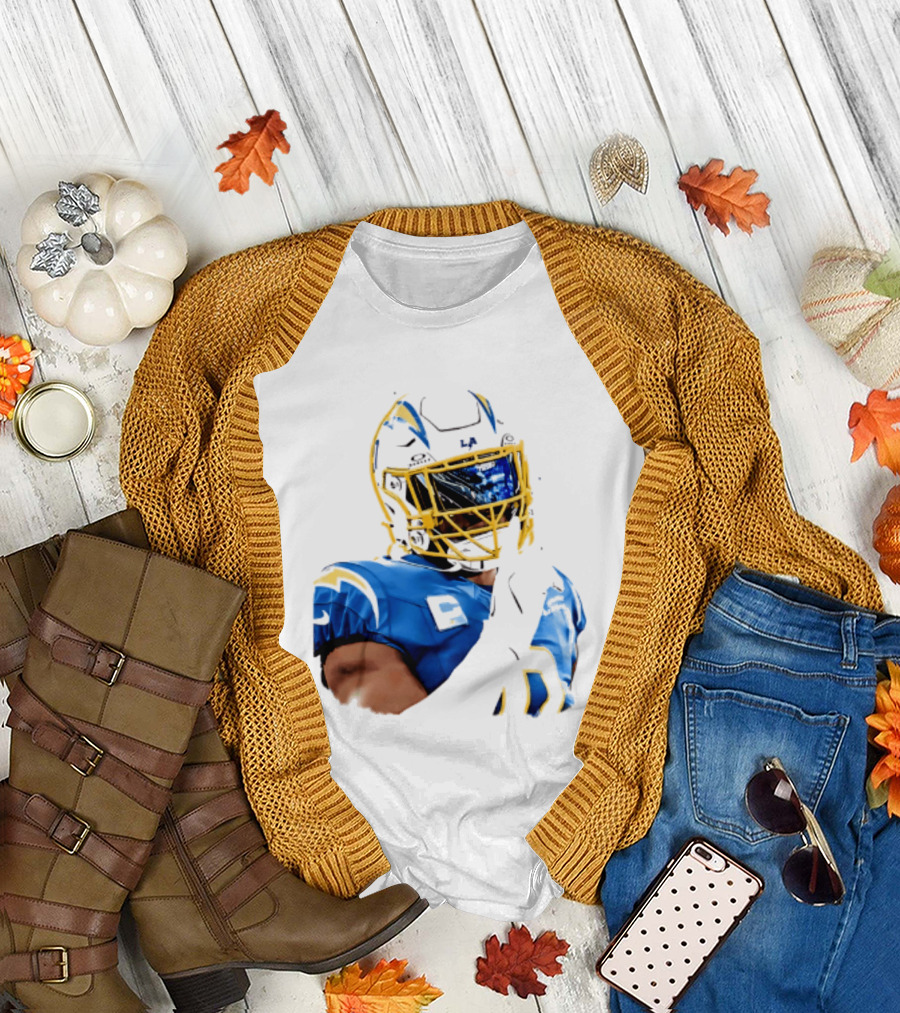 Daiyan Henley Los Angeles Chargers Shhh NFL Team Player T-Shirt