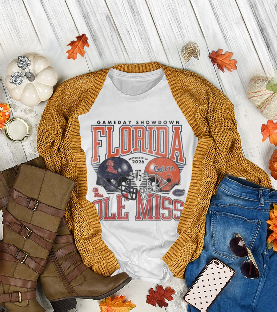 Florida Gameday Showdown Ole Miss September 26 2026 T-Shirt