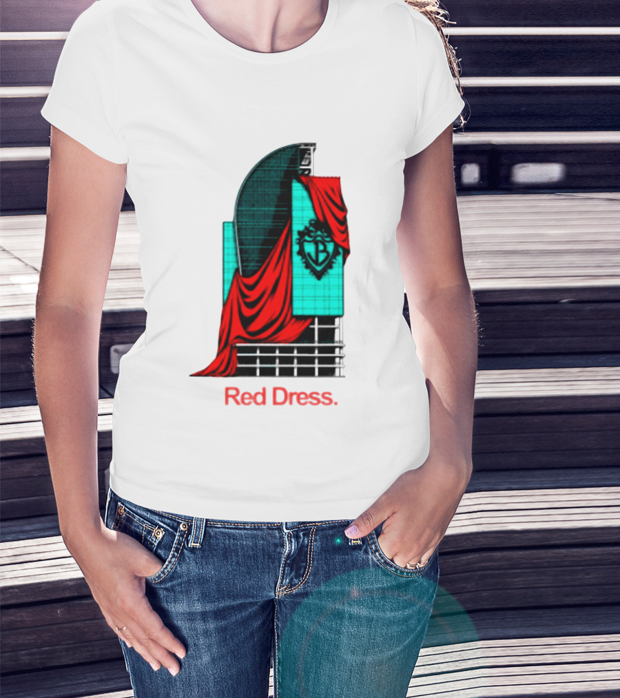 Red Dress Jonas Brothers Burning Up Orlando FL T-Shirt