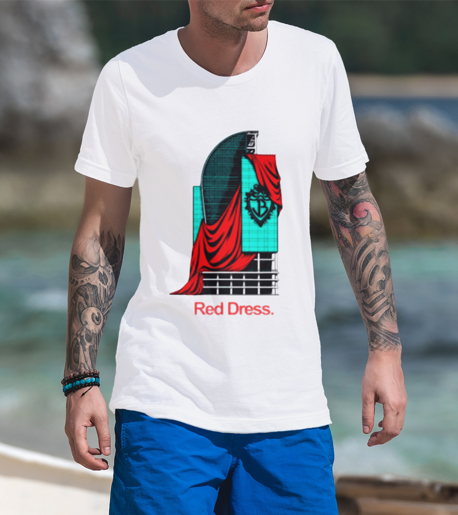 Red Dress Jonas Brothers Burning Up Orlando FL T-Shirt