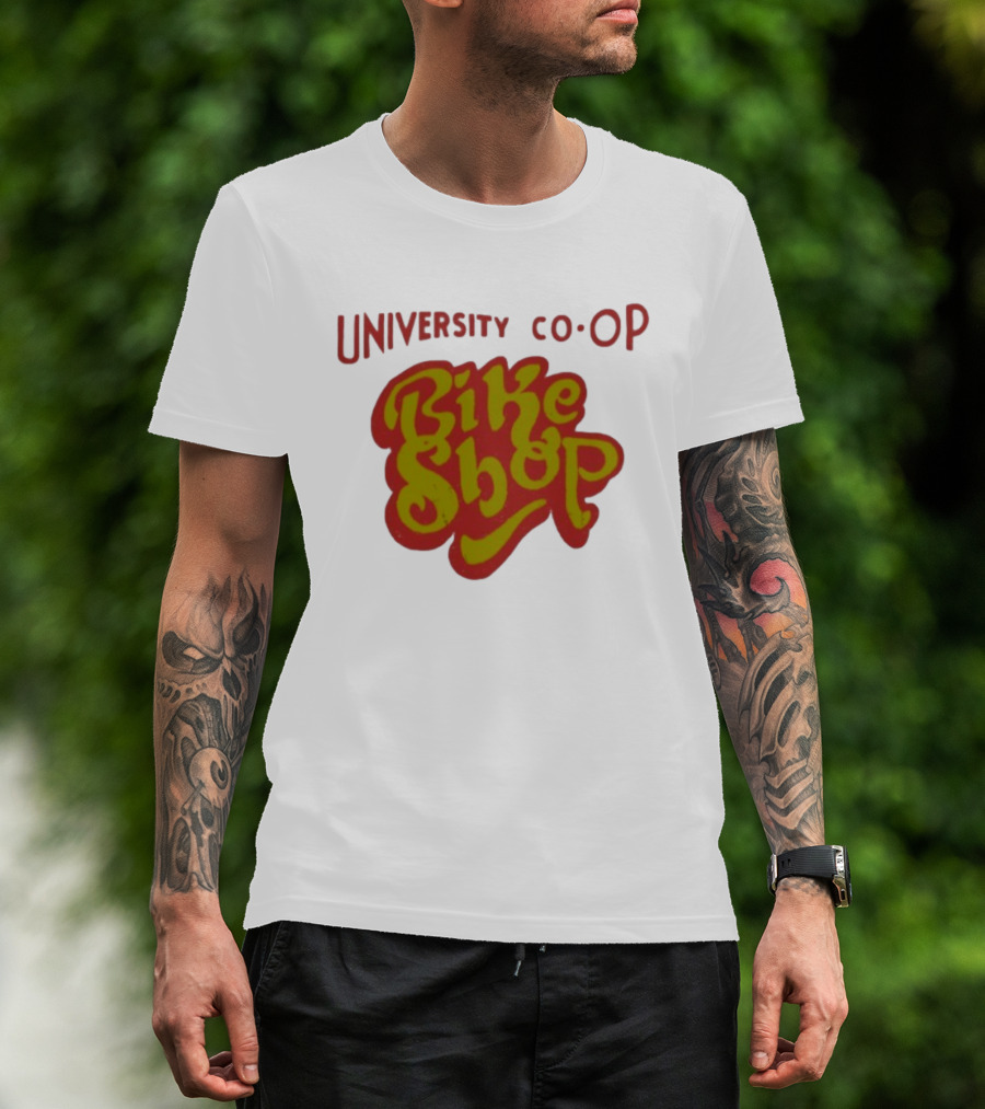 University Co Op Bike Shop Austin Cycling T-Shirt