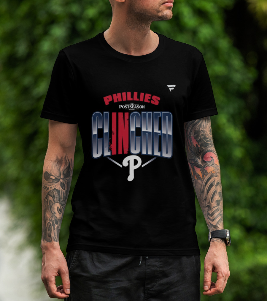Philadelphia Phillies 2026 Postseason Clinched Locker Room T-Shirt