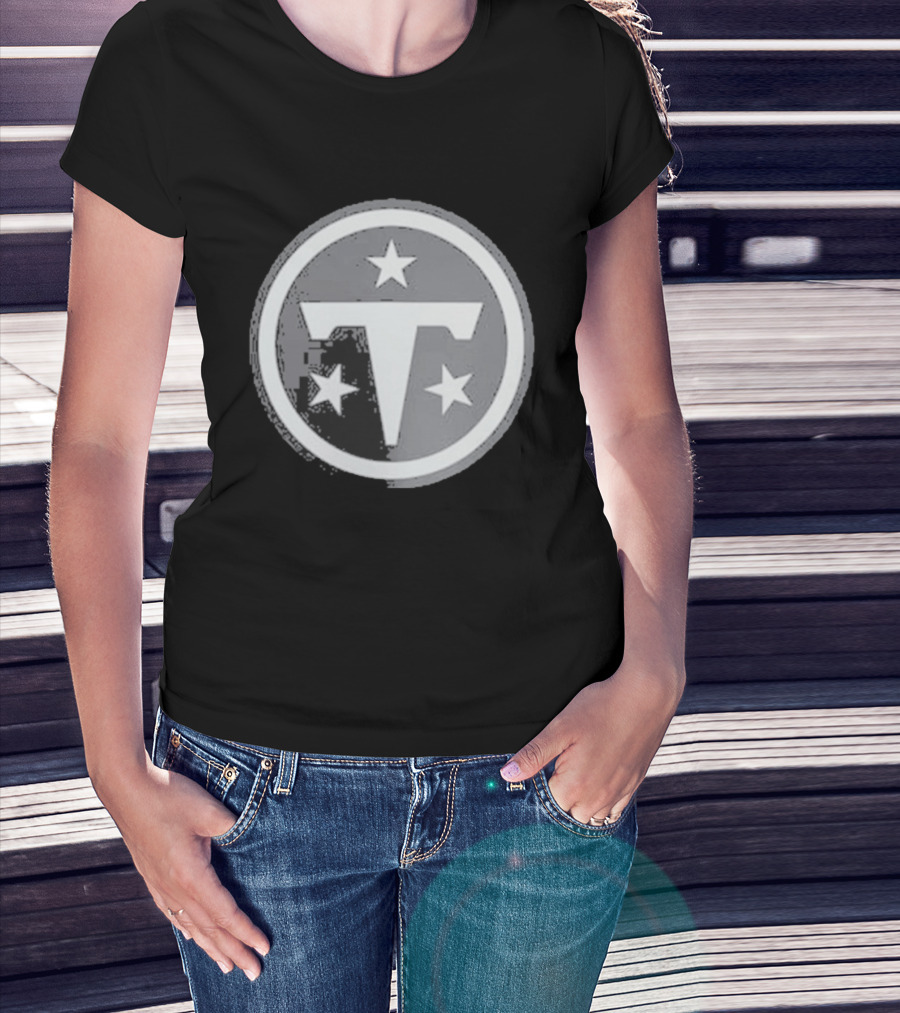 Tennessee Titans 2026 Salute To Service Logo With Stars T-Shirt