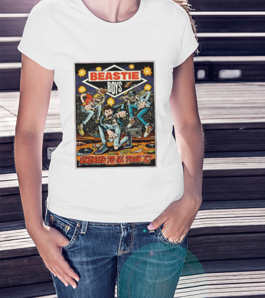 Beastie Boys Licensed To Ill Tour ’87 T-Shirt