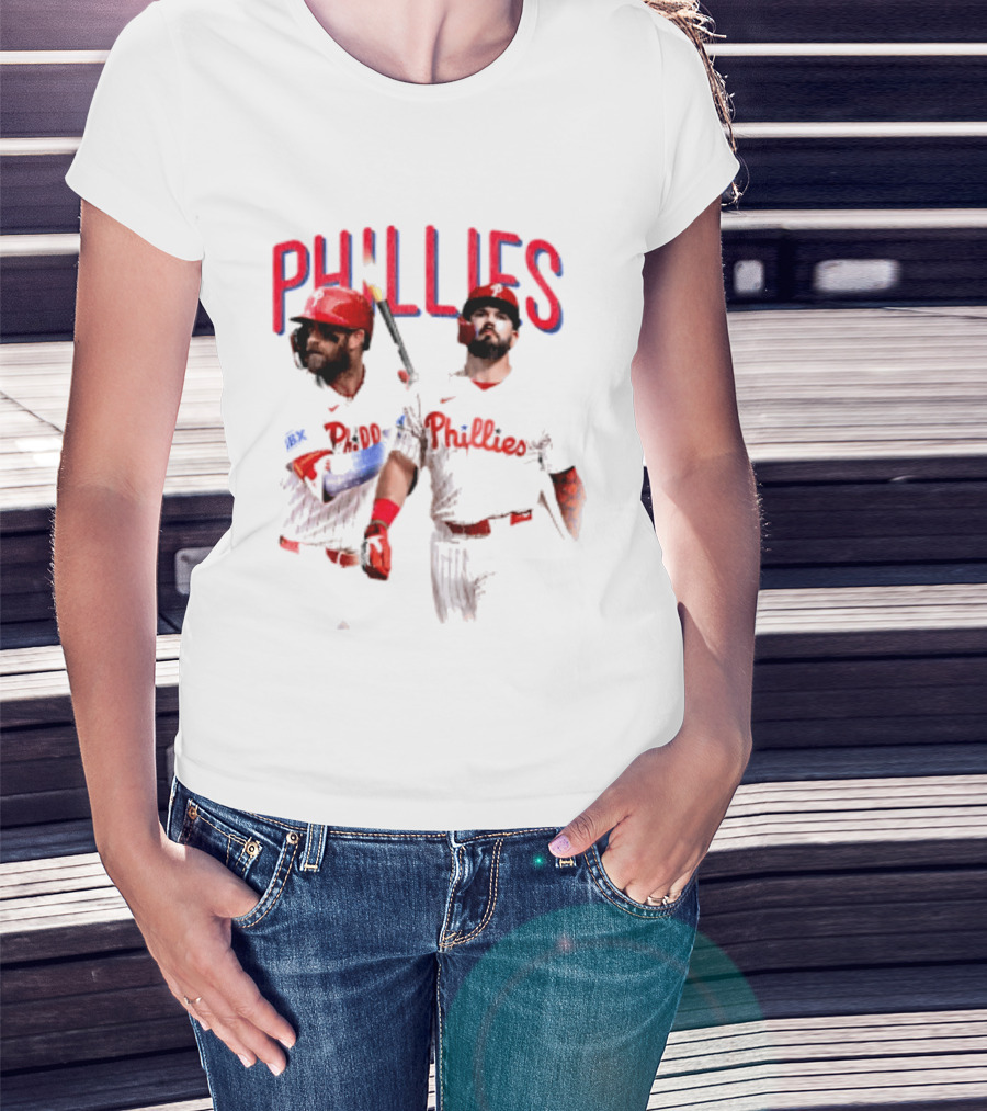 Philadelphia Phillies Bryce Harper Kyle Schwarber T-Shirt