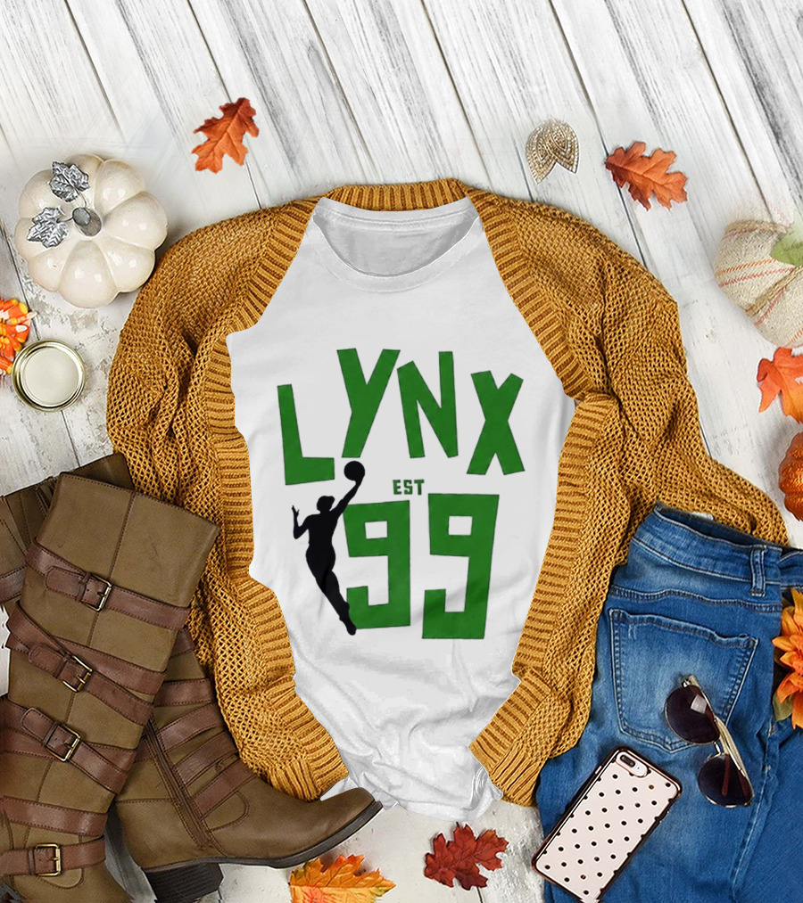 Lynx EST 99 Green Basketball T-Shirt
