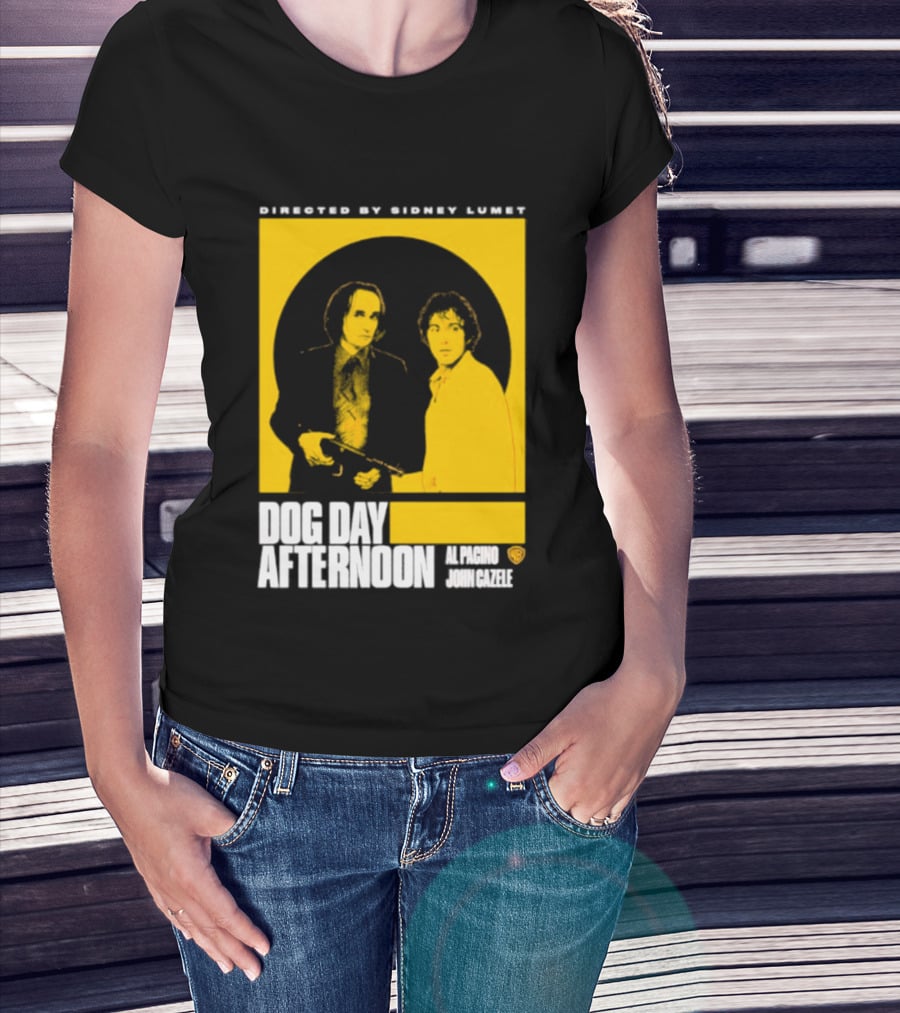 Directed By Sidney Lumet Dog Day Afternoon Al Pacino John Cazale Warner Bros T-Shirt