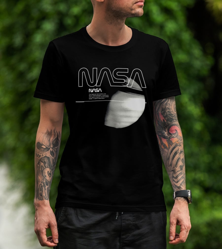 Alpha Industries NASA Galaxy Essential Crew Space Exploration T-Shirt