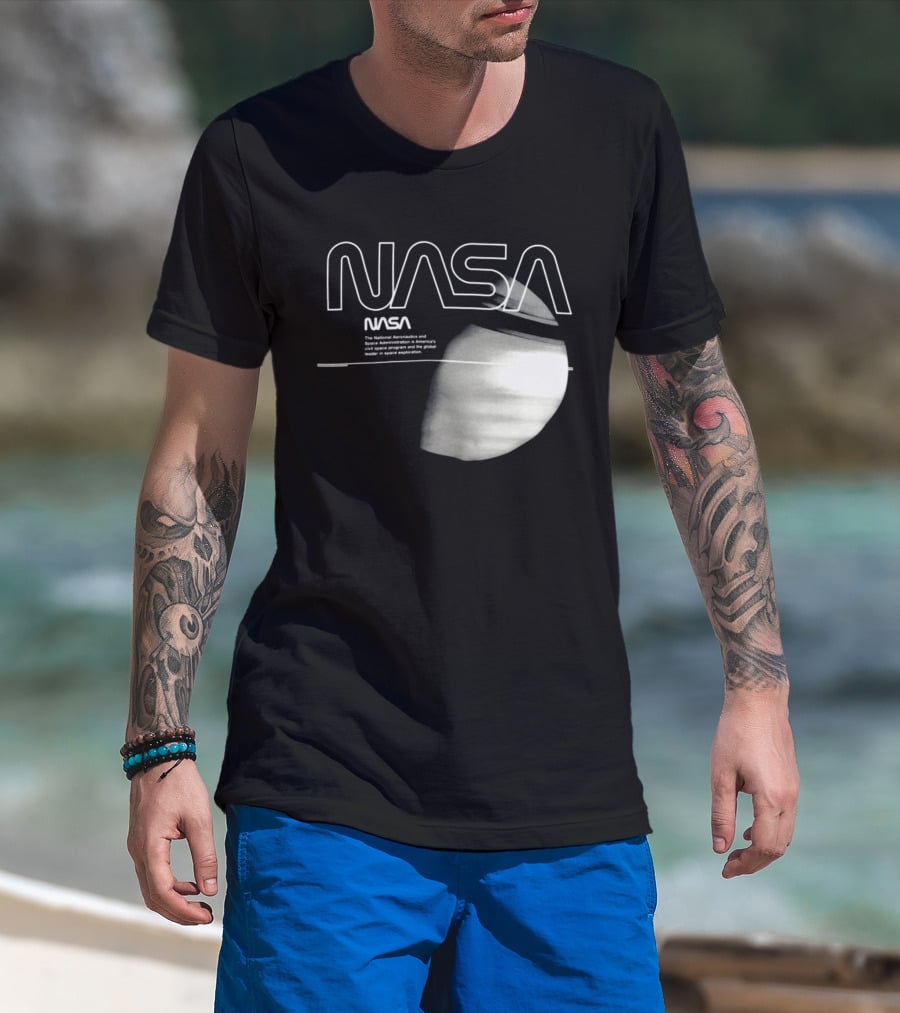 Alpha Industries NASA Galaxy Essential Crew Space Exploration T-Shirt