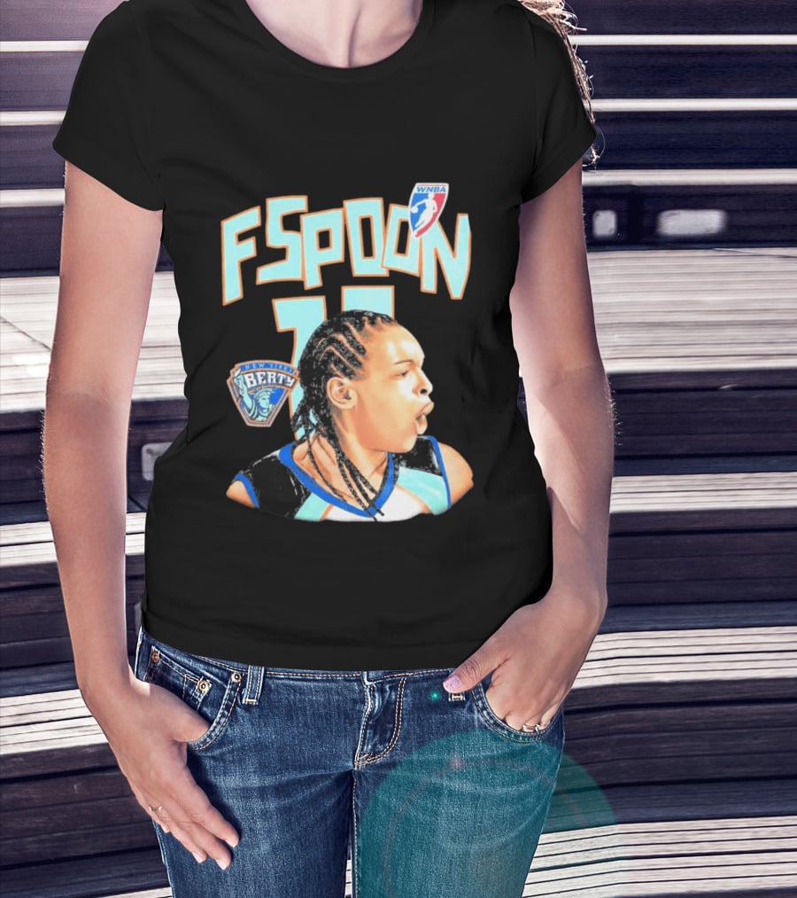 WNBA New York Liberty F Spoon 11 Iconic Player T-Shirt