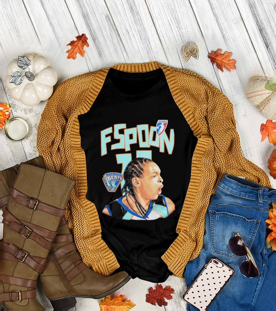 WNBA New York Liberty F Spoon 11 Iconic Player T-Shirt