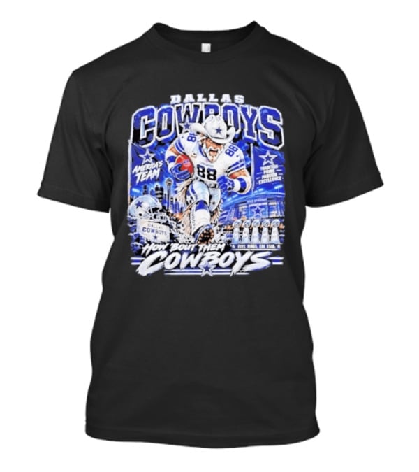 Dallas Cowboys America's Team How 'Bout Them Cowboys Five Rings One Goal Excellence T-Shirt
