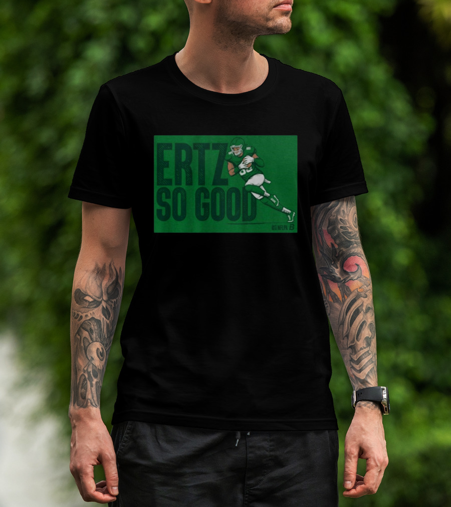 Ertz So Good NFLPA Football Philadelphia Green 86 T-Shirt