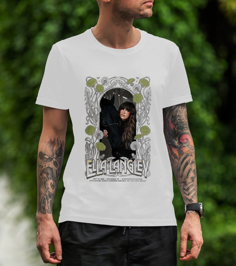 Ella Langley Columbus OH Special Guests Schottenstein Center September 25 2026 T-Shirt