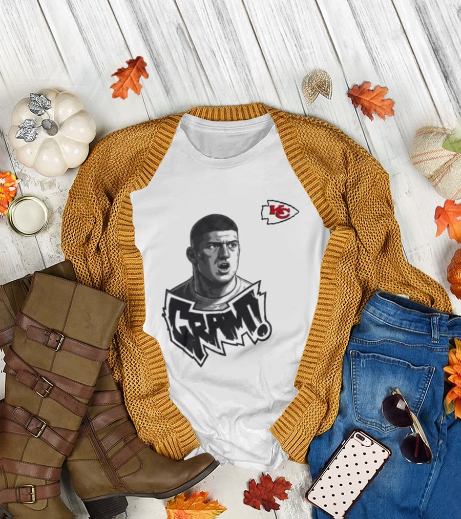 George Karlaftis GRM KC Chiefs Football Player T-Shirt