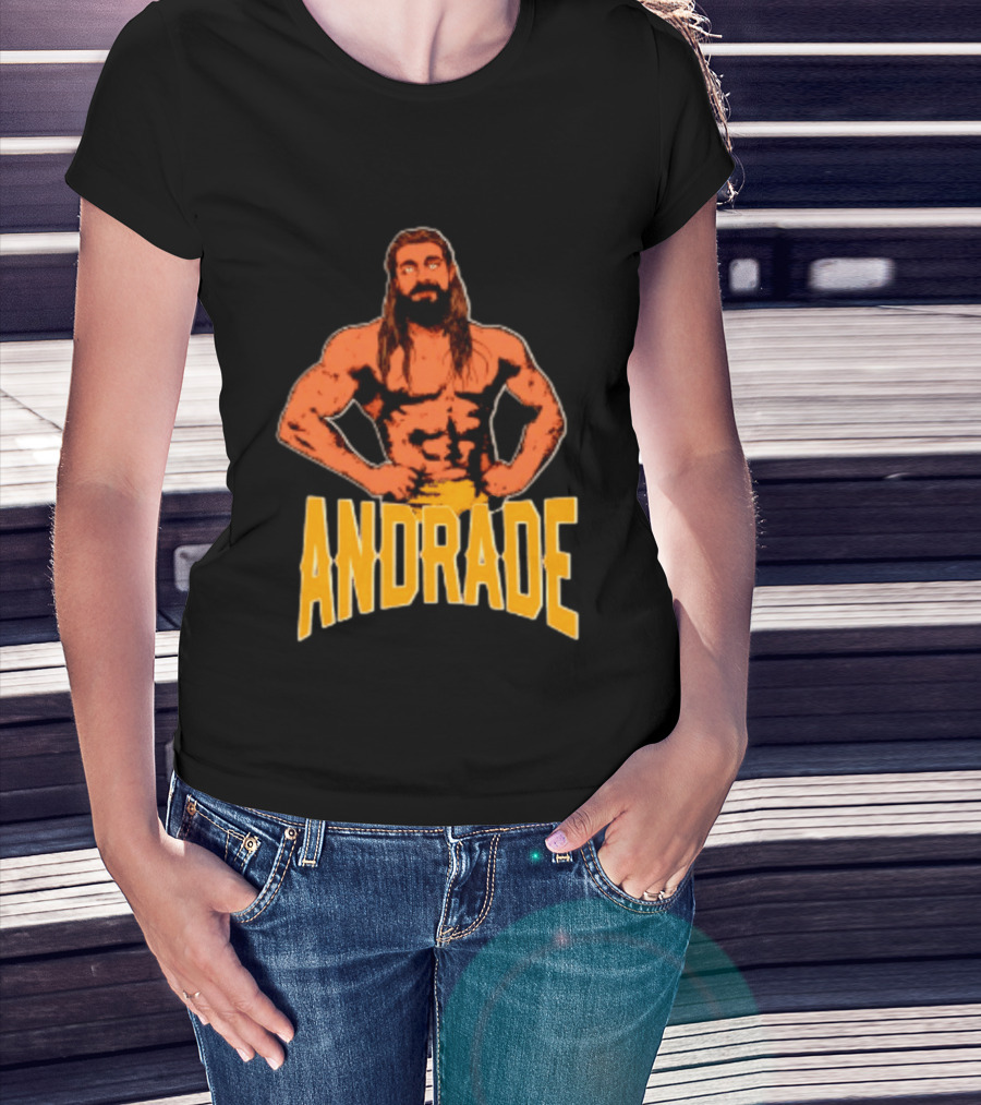 Andrade AEW Wrestling Lucha Libre Iconic Pose T-Shirt