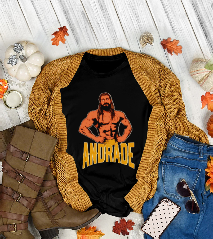 Andrade AEW Wrestling Lucha Libre Iconic Pose T-Shirt