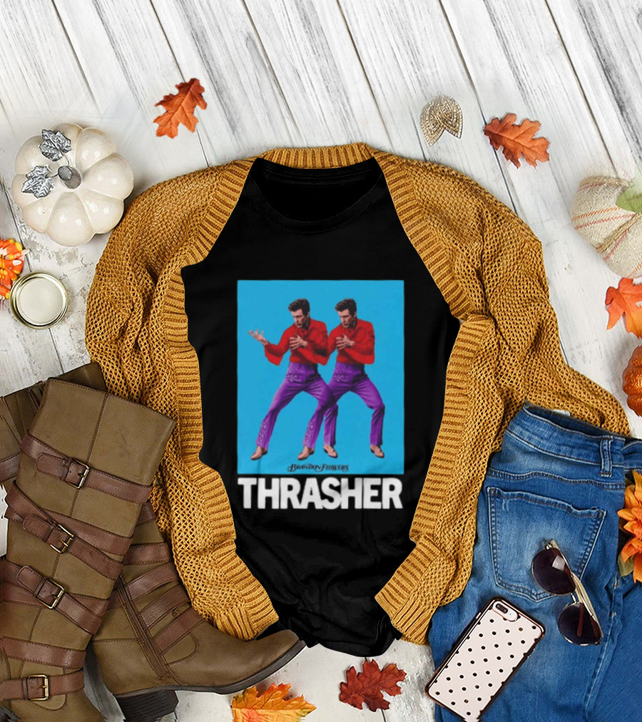 Brandon Flowers 2026 Thrasher Tour Double Vision T-Shirt