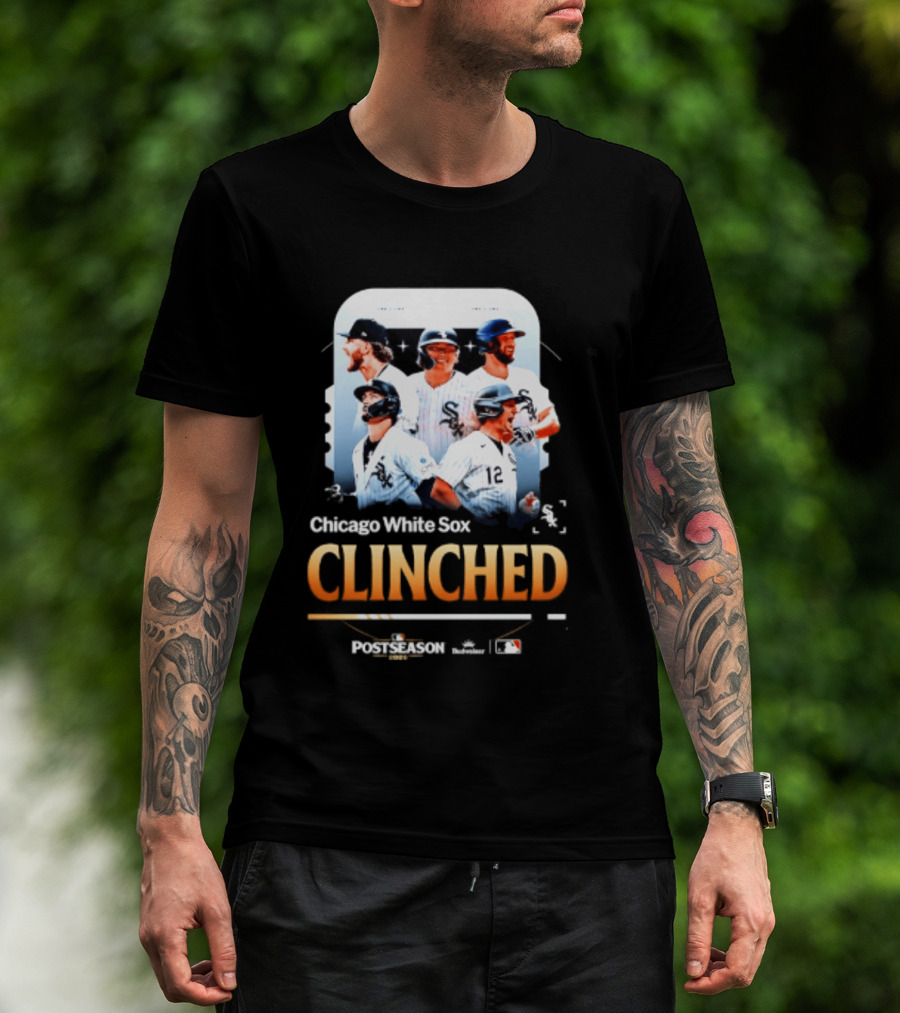 Chicago White Sox Clinched 2026 MLB Postseason Players Celebration T-Shirt