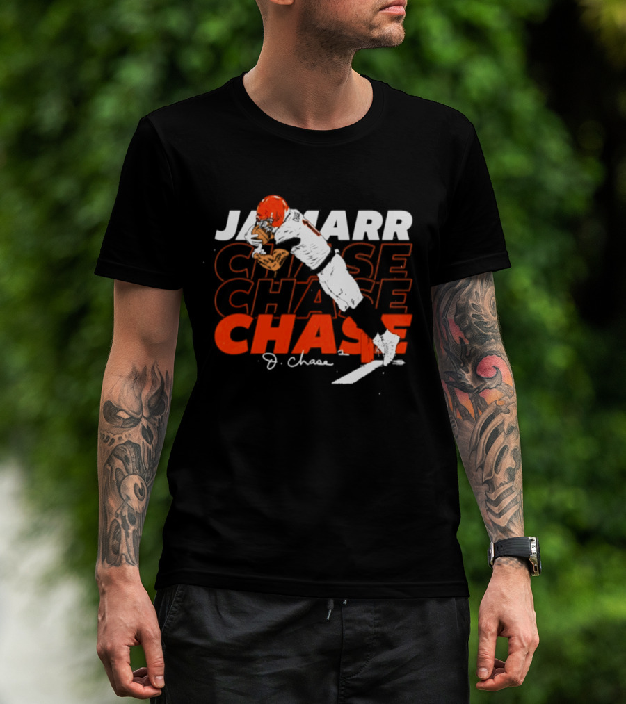 Ja'Marr Chase Cincinnati Bengals Football Player Chase J. Chase T-Shirt