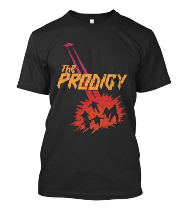 The Prodigy 2026 Tour Invaders UFO Explosion T-Shirt