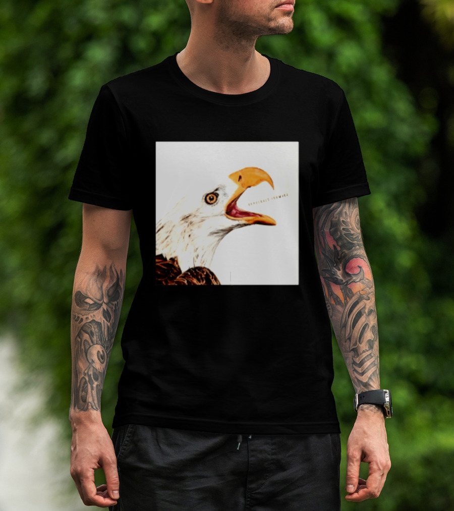 Democracy Forward Bald Eagle Patriotic T-Shirt