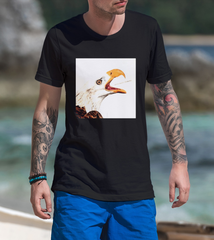Democracy Forward Bald Eagle Patriotic T-Shirt