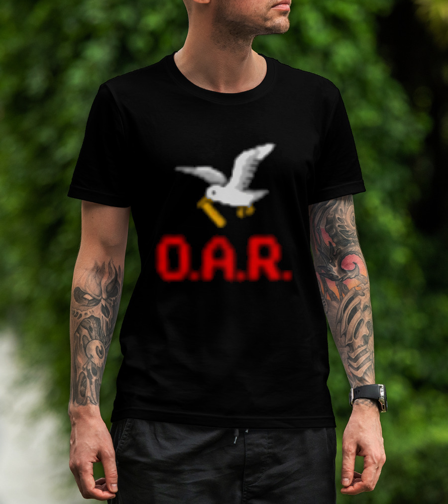 O.A.R. Vintage Seagull With Red T-Shirt