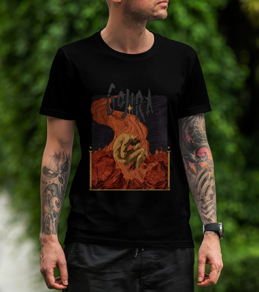 Gojira MAGMA 10th Anniversary Fiery T-Shirt