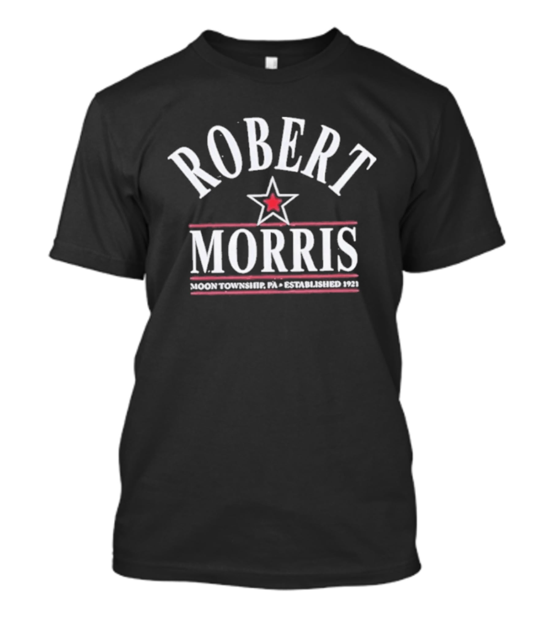 Robert Morris Moon Township PA Established 1921 Star T-Shirt