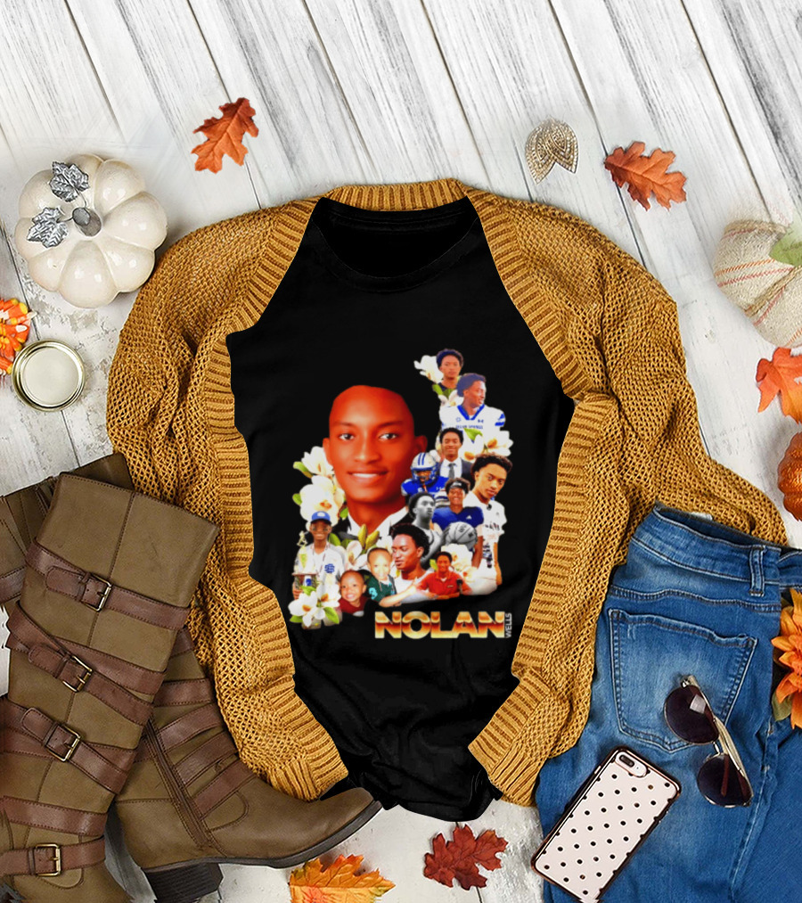 Justice For Nolan Wells 2026 Memorial Collage T-Shirt