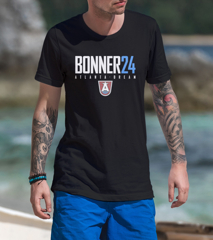 Bonner 24 Atlanta Dream Team Merchandise T-Shirt