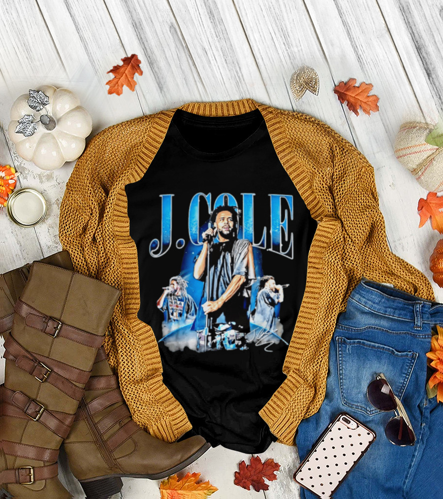 J. Cole Performing Live Dreamville Concert T-Shirt