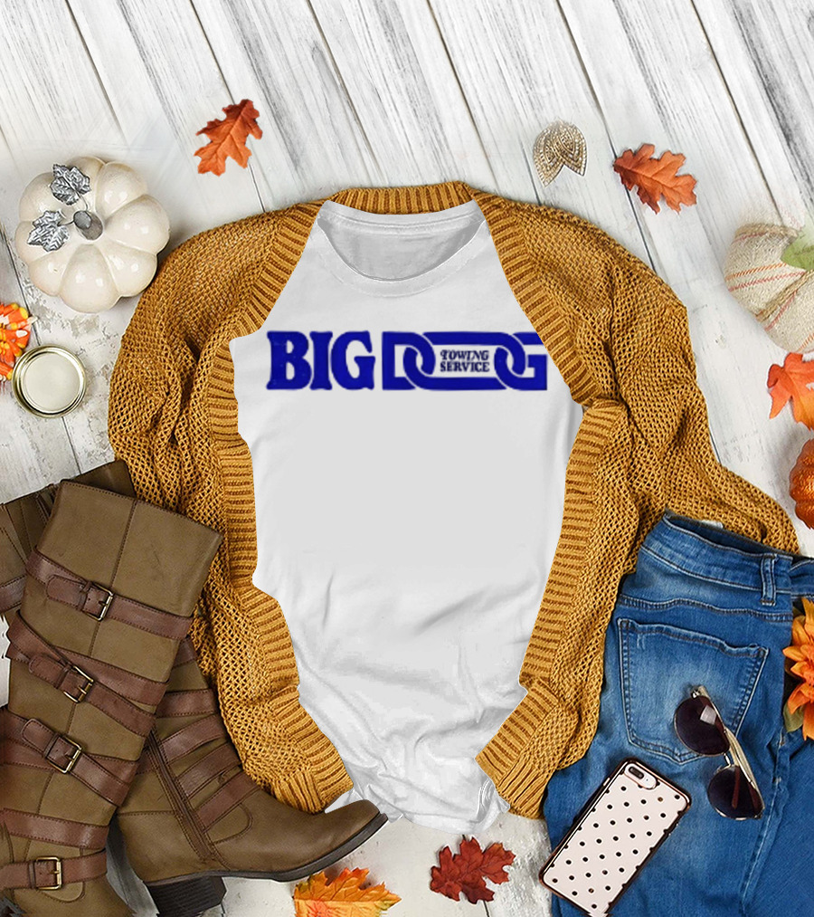 Big Dog Towing 2 Sided T-Shirt