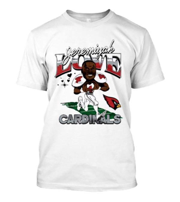 Arizona Cardinals Jeremiyah Love Caricature Player T-Shirt