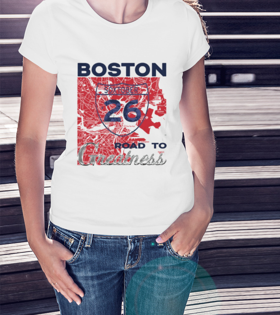 Boston Soxtober 26 Road To Greatness T-Shirt