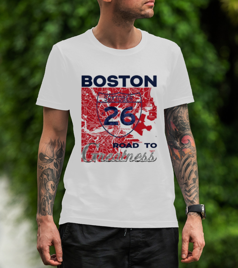 Boston Soxtober 26 Road To Greatness T-Shirt