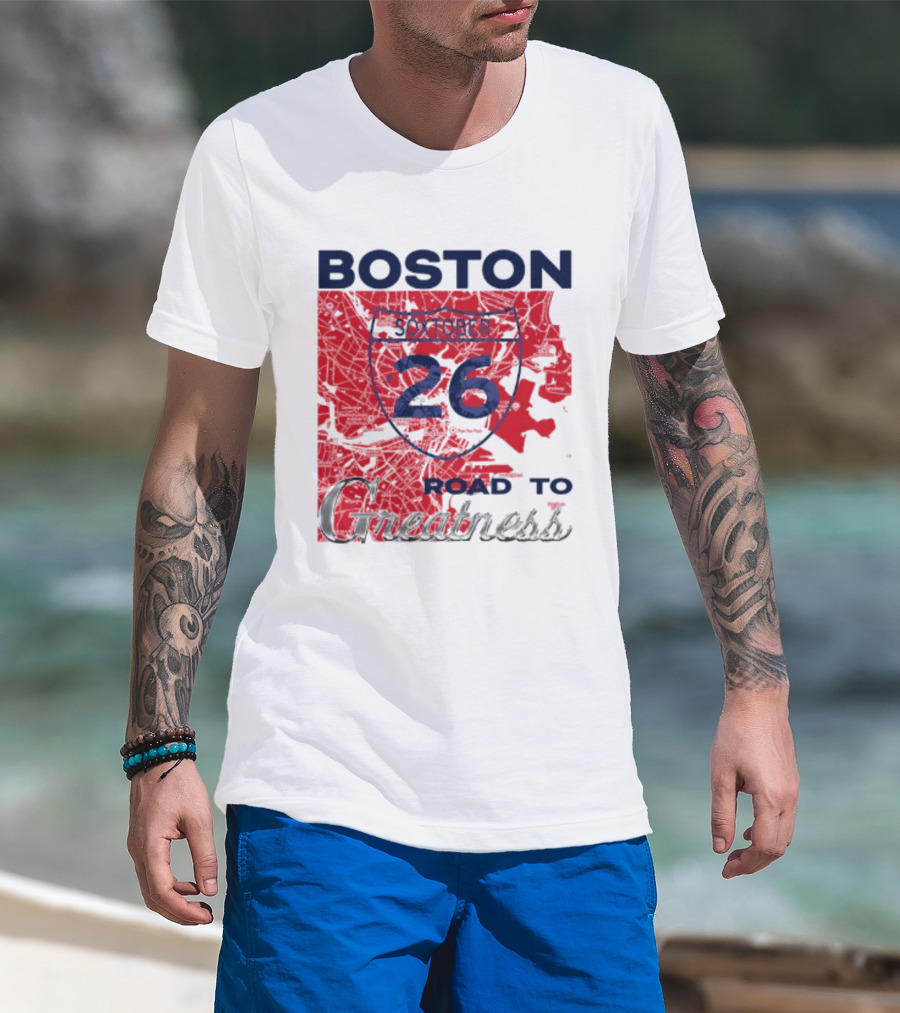 Boston Soxtober 26 Road To Greatness T-Shirt