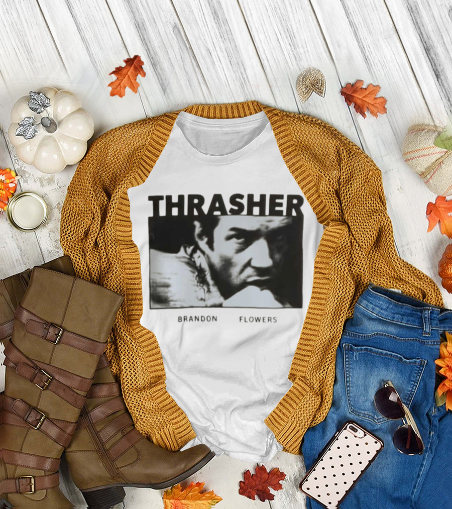 Brandon Flowers Thrasher 2026 Tour Dates T-Shirt