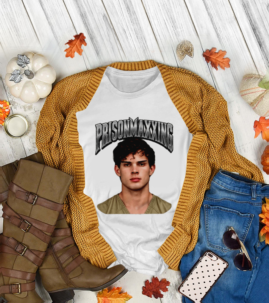 Prisonmaxxing Internet Meme Shot Concept T-Shirt