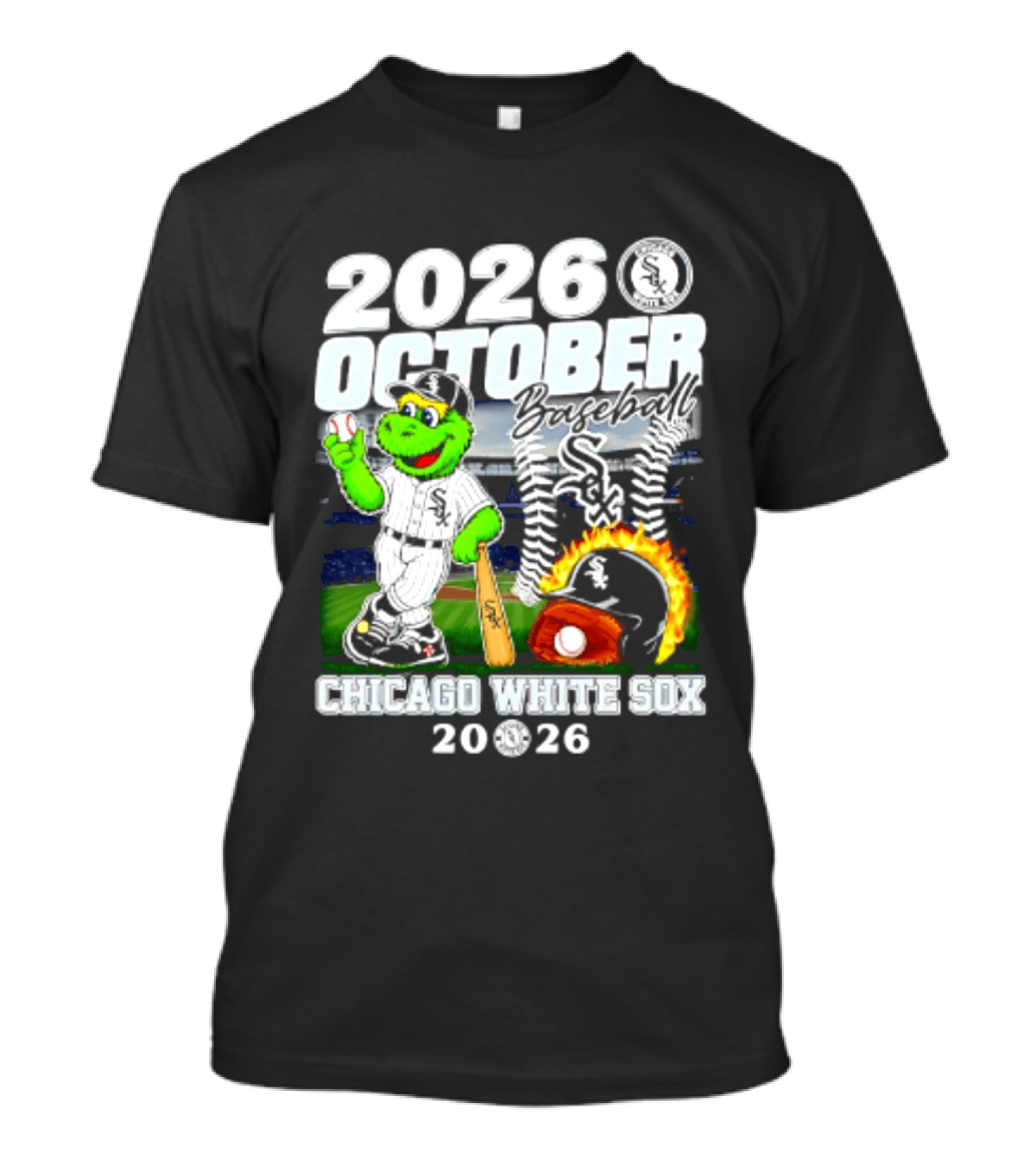 2026 October Chicago White Sox Postseason Baseball T-Shirt