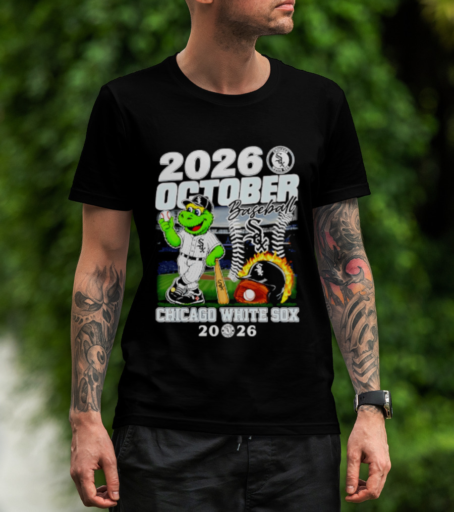2026 October Chicago White Sox Postseason Baseball T-Shirt