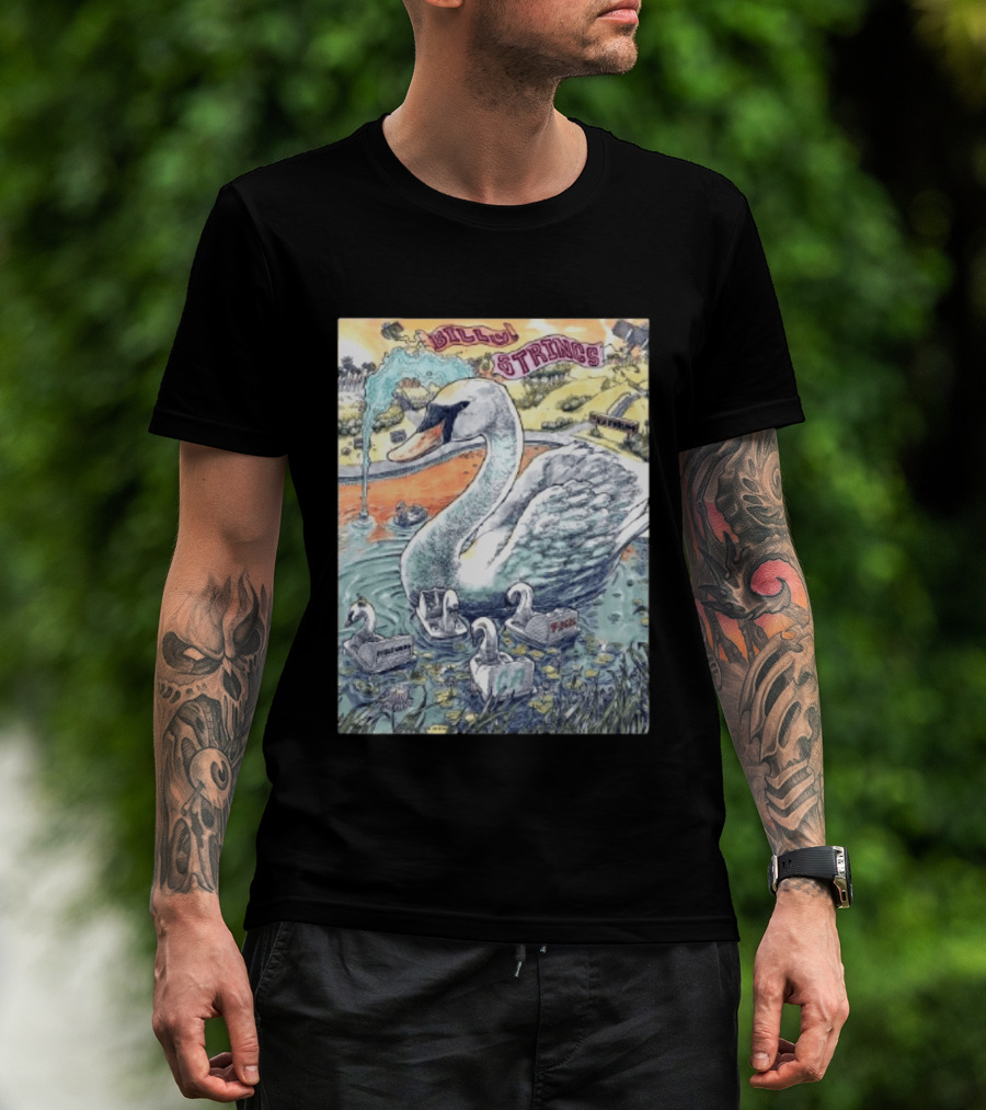 Billy Strings Live Swan Art Inglewood September 26 2026 T-Shirt