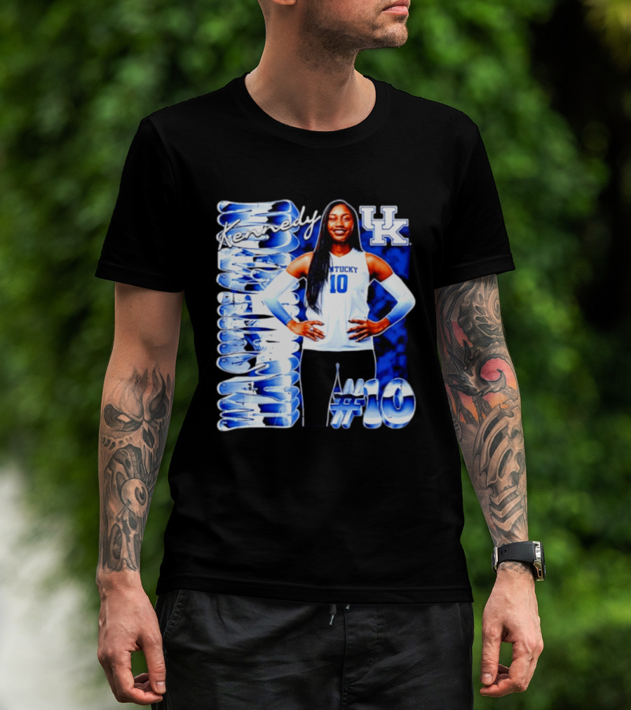 Kennedy #10 Kentucky Wildcats NCAA Volleyball T-Shirt