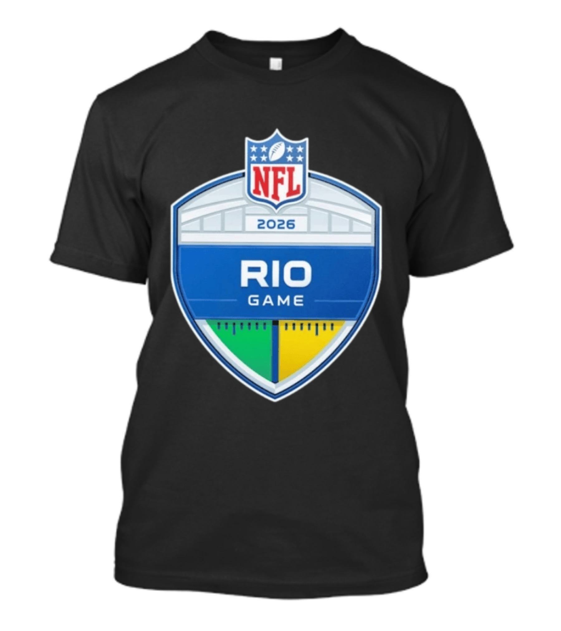 NFL Rio Game Maracana 2026 T-Shirt