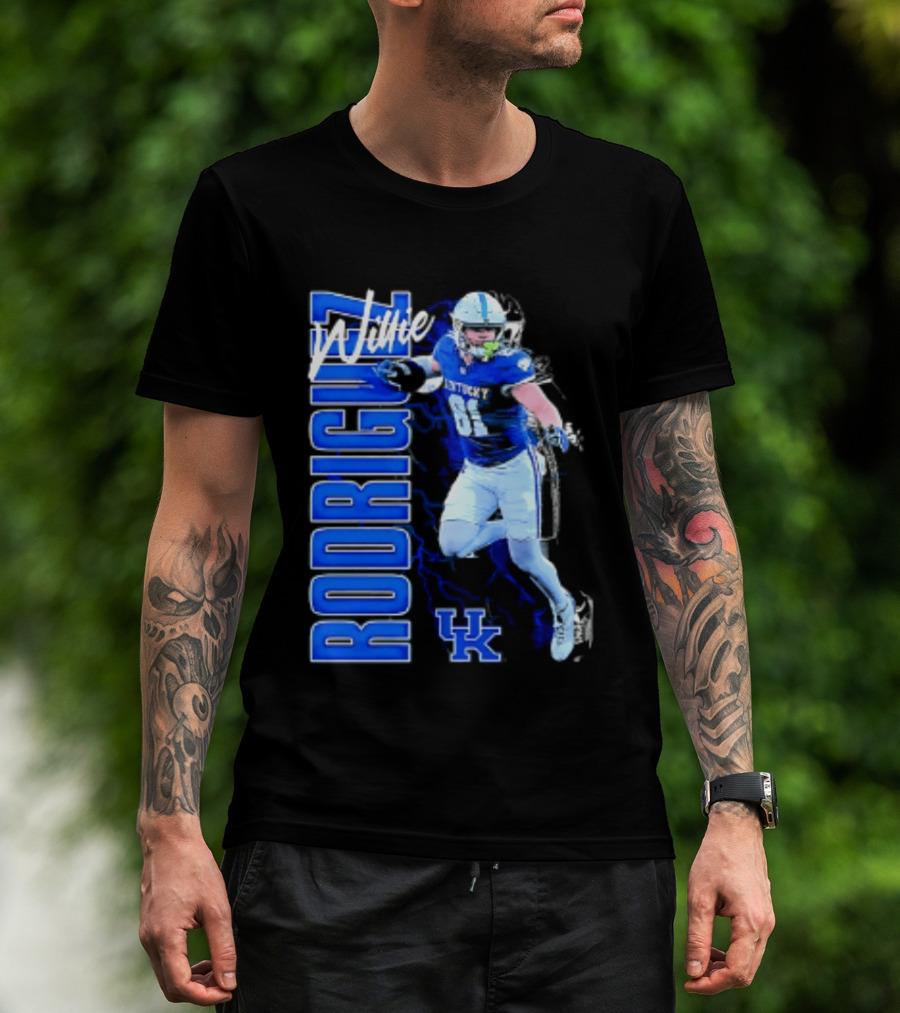 Willie Rodriguez Kentucky Wildcats NCAA Football UK T-Shirt