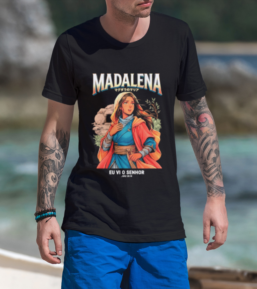 Madalena Eu Vi O Senhor Joao 20 18 Religious T-Shirt