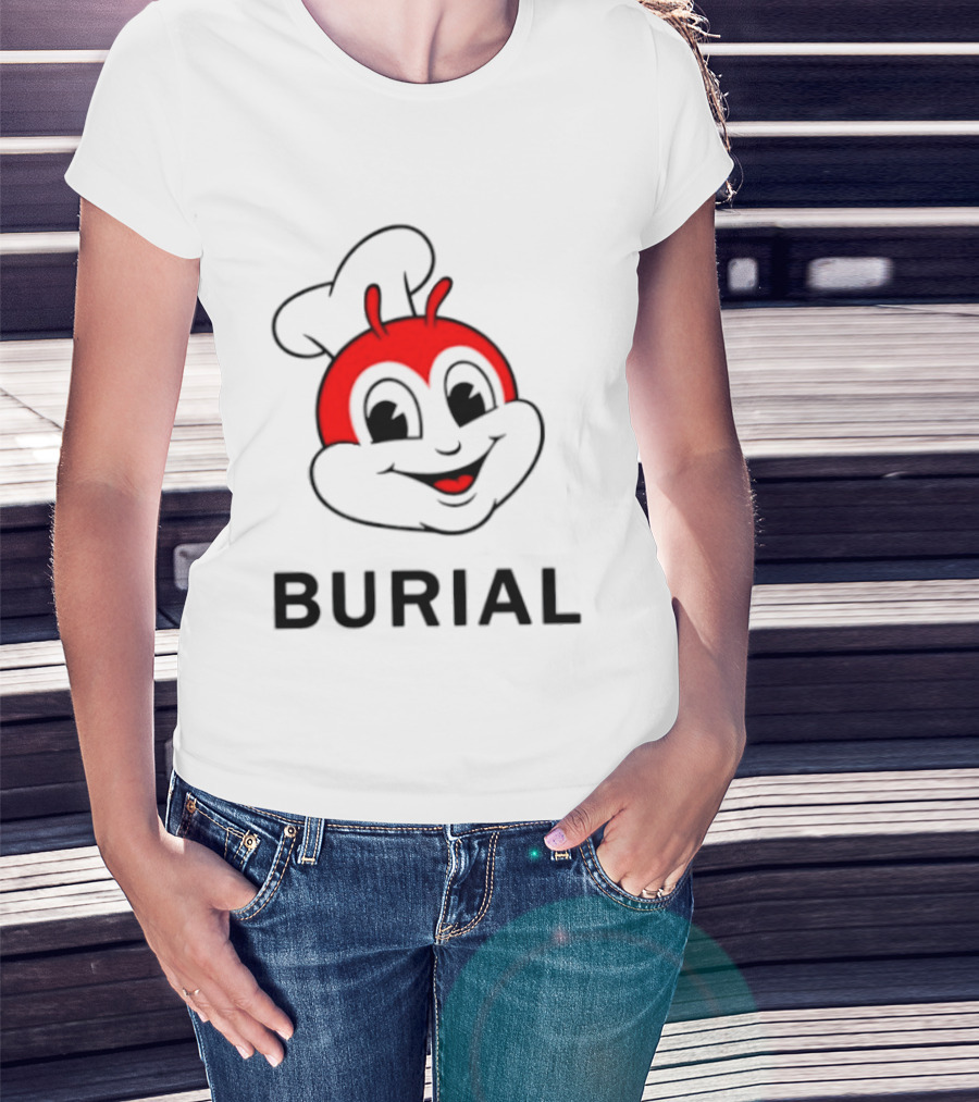 Jollibee Burial Fast Food Electronic Music T-Shirt