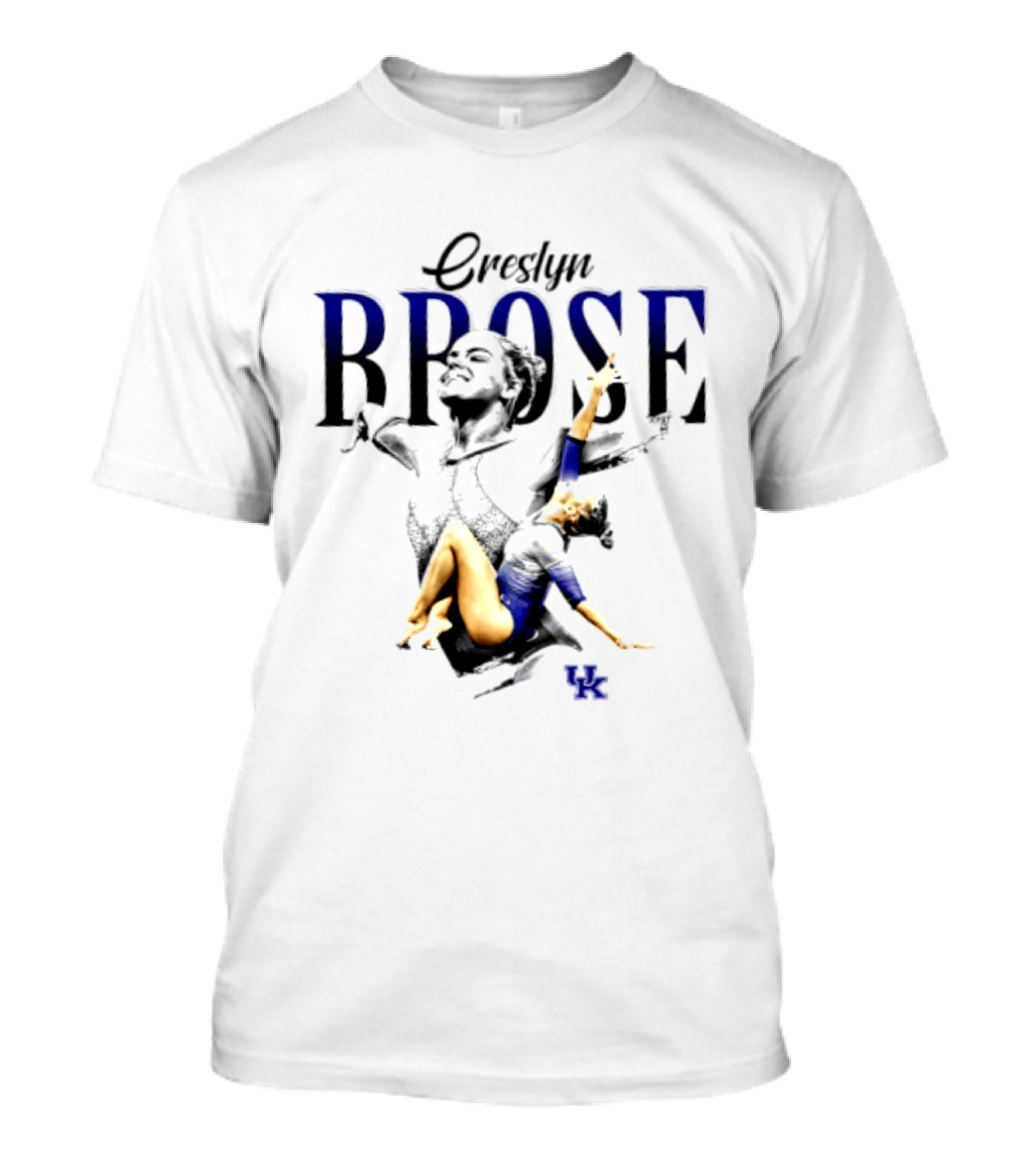 Creslyn Brose Kentucky Wildcats NCAA Women's Gymnastics T-Shirt