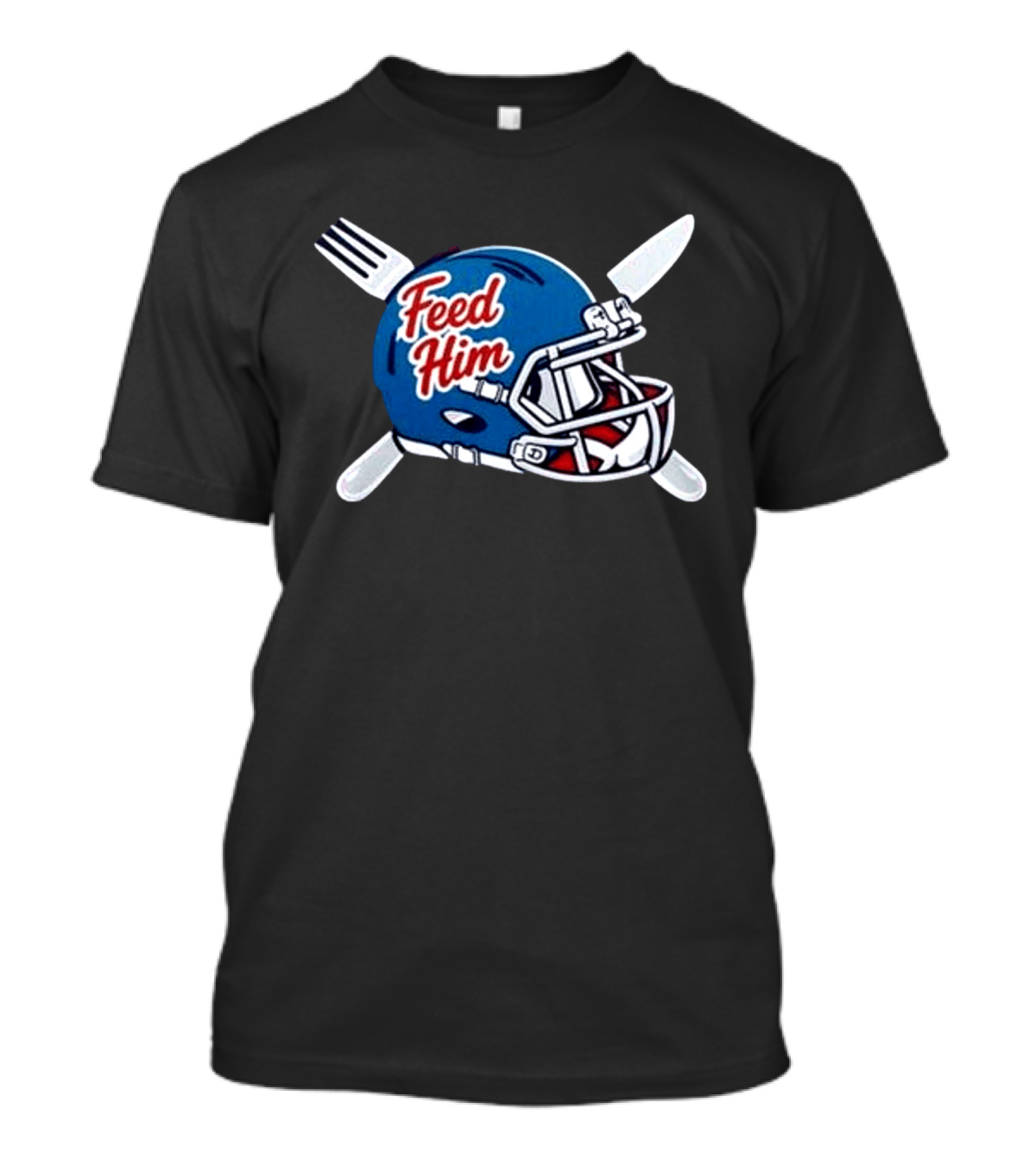 Ole Miss Rebels Feed Him Football Helmet 2026 T-Shirt